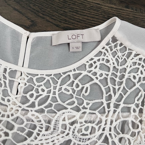 Loft Cut Out Flowy Top - Picture 3 of 3